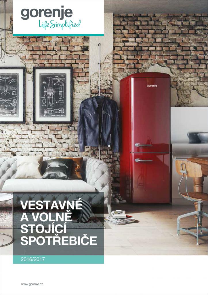 Gorenje - vestavné a volně stojící spotřebiče 2016/2017')